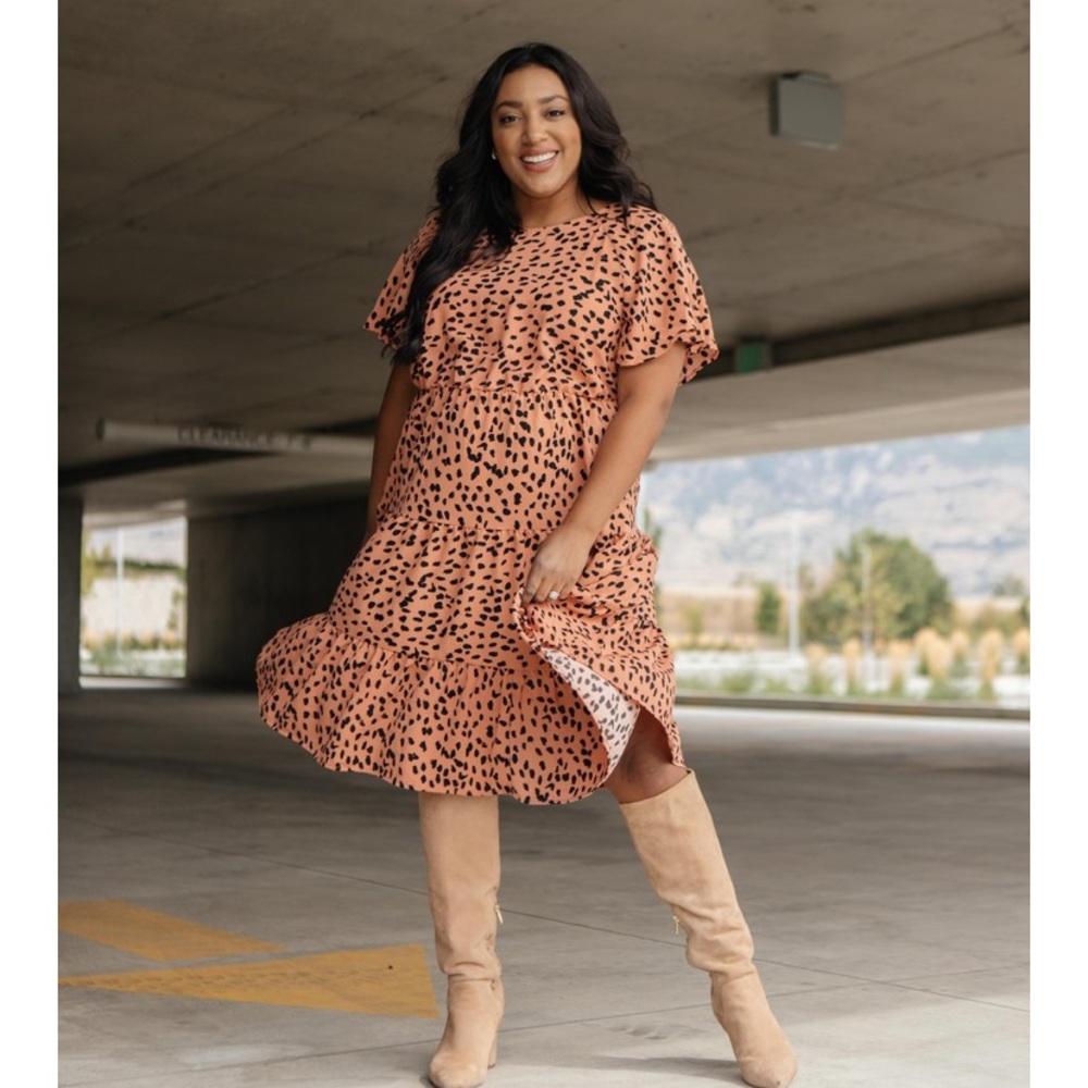 Fall Fancy Tiered Dress ☀️🍁🍂